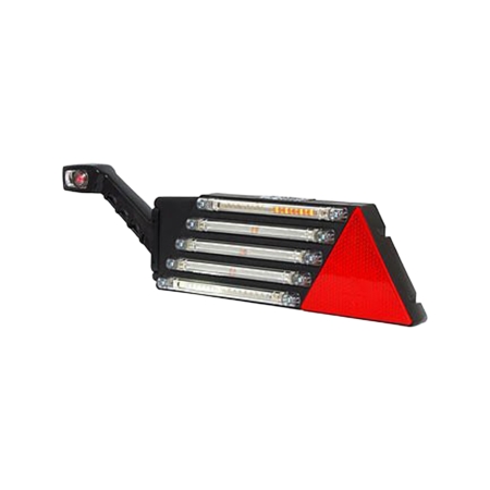 Strands Baklys 8-kammerslampe Venstre.,12-24V LED. i gruppen Billyd / LED-Belysning / LED-lamper / Ryggelys hos BRL (872800441V)