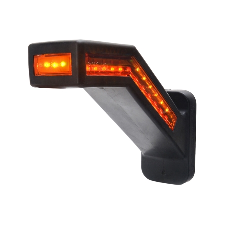 Strands Gummiarm Venstre 5 Funk. Posisjonlys med Dyn. Blinklys i gruppen Billyd / LED-Belysning / LED-lamper / Markeringslys  hos BRL (872800518)