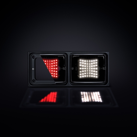 Strands Ize LED-ram Dobbel - Horisontal i gruppen Billyd / LED-Belysning / Monteringstilbehør / Holdere og fester hos BRL (872800637)