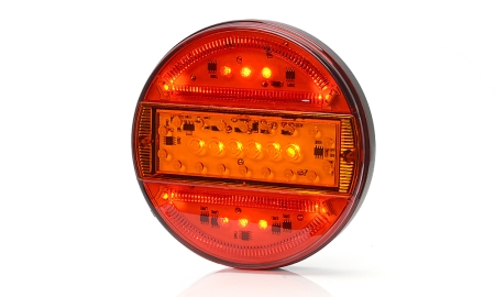 Strands Rund LED 3 Kamre 12-24V,142Mm Dia i gruppen Billyd / LED-Belysning / LED-lamper / Ryggelys hos BRL (872800744)