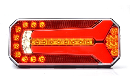 Strands Baklykt LED Universal 12-24V, 5 Funksjoner i gruppen Billyd / LED-Belysning / LED-lamper / Ryggelys hos BRL (872800780)