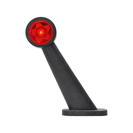 Strands Gummiarm (Hvit & Rød) 12-24V, Høyre i gruppen Billyd / LED-Belysning / LED-lamper / Ekstralys hos BRL (872800875H)