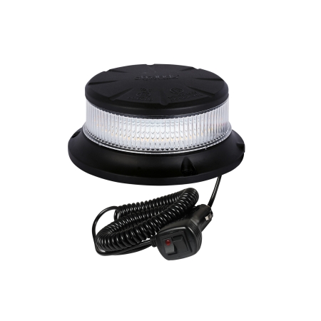 Strands roterende varsellys oransje LED magnet/klart linse i gruppen Billyd / LED-Belysning / LED-lamper / Varsellys hos BRL (872809096)