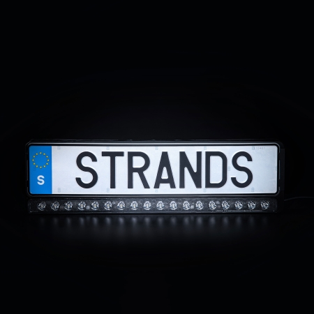 Strands NUUK E-Line Nummerplate LED-ramp i gruppen Billyd / LED-Belysning / LED-bar hos BRL (872809135)