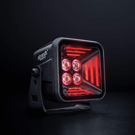 Strands Dark Knight Fortex Arbeidslys 38W Rød i gruppen Billyd / LED-Belysning / LED-lamper / Arbeidslys hos BRL (872809255)