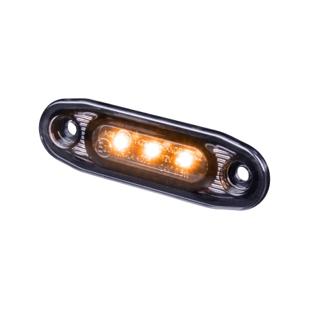 Strands Dark Knight Ultra Slim Sidomarkering Orange LED i gruppen Billyd / LED-Belysning / LED-lamper / Ekstralys hos BRL (872810027)