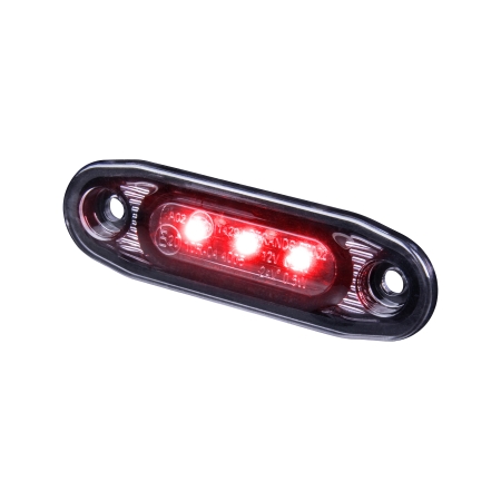 Strands Dark Knight Ultra Slim Positionslys Rød LED i gruppen Billyd / LED-Belysning / LED-lamper / Markeringslys  hos BRL (872810029)