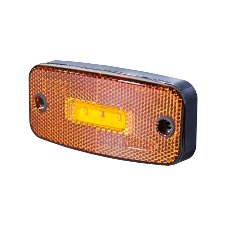 Strands Sidomark.Sld Orange,5LED 12-24V E-Märkt i gruppen Billyd / LED-Belysning / LED-lamper / Ekstralys hos BRL (872810130)