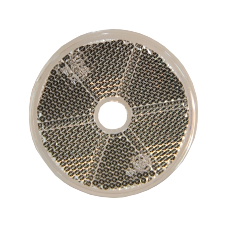 Strands Reflex Hvit Rund 60Mm Med Hull. 4-Pakning, E-Merket. i gruppen Billyd / LED-Belysning / Monteringstilbehør / Refleks hos BRL (8728106504)