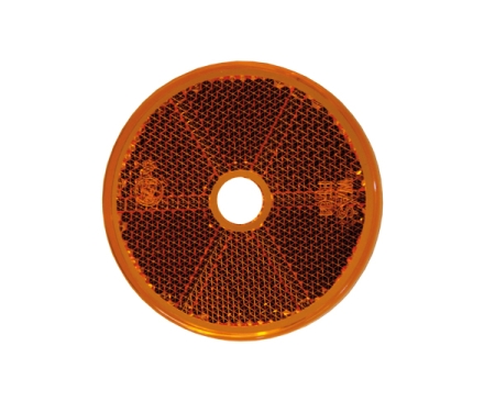 Strands Reflex Orange Rund 60Mm M. Hål 4-Pack, E-merket. i gruppen Billyd / LED-Belysning / Monteringstilbehør / Refleks hos BRL (8728106524)