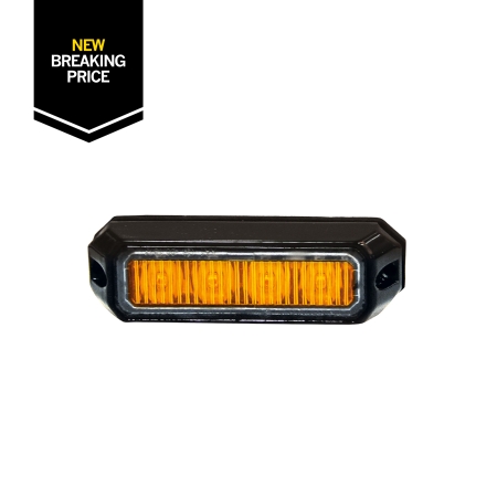 Strands Mini Rettet Blinkelys Orange med Skjermet Kabel i gruppen Billyd / LED-Belysning / LED-lamper / Blitzlys hos BRL (872850175HPAM)