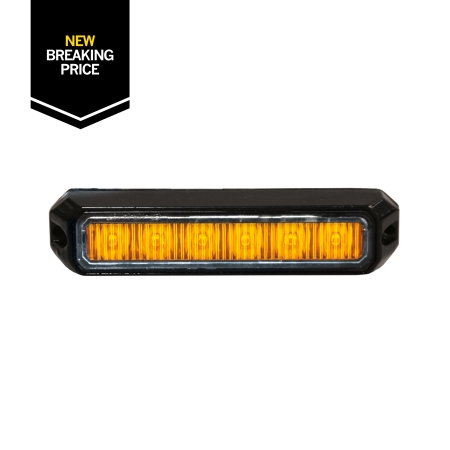 Strands Riktet Blinklys Orange 6 LED i gruppen Billyd / LED-Belysning / LED-lamper / Blitzlys hos BRL (872850176HPAM)