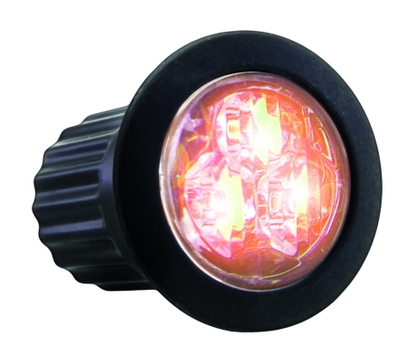 Strands Riktet Blinklys Rund 3 LED i gruppen Billyd / LED-Belysning / LED-lamper / Blitzlys hos BRL (872850190HPA)