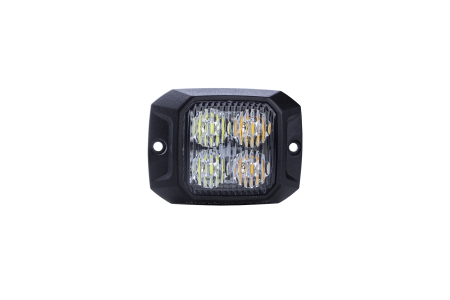 Strands Duo Rettet Blinklys Orange/Hvit 4 LED i gruppen Billyd / LED-Belysning / LED-lamper / Blitzlys hos BRL (872850204HPA)