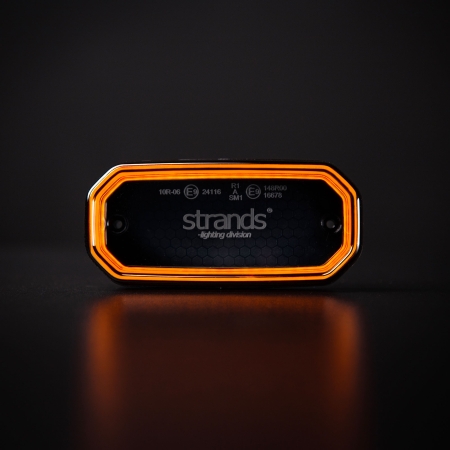 Strands For9T Scale Sidemarkering Oransje i gruppen Billyd / LED-Belysning / LED-lamper / Ekstralys hos BRL (872850452)
