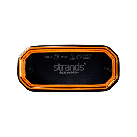 Strands For9T Scale Sidemarkering Oransje i gruppen Billyd / LED-Belysning / LED-lamper / Ekstralys hos BRL (872850452)