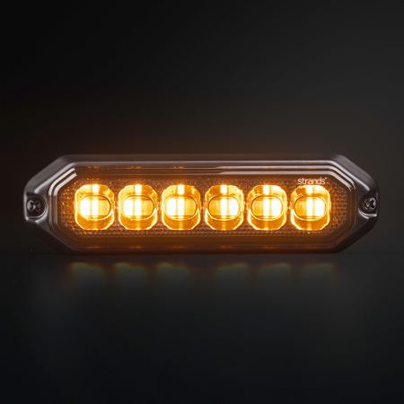 Strands Dark Knight Duo Riktat Blixtlys 6LED i gruppen Billyd / LED-Belysning / LED-lamper / Blitzlys hos BRL (872850460)