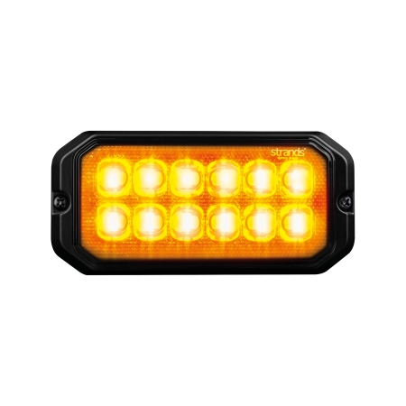 Strands Dark Knight Duo Riktat Blixtlys 12LED i gruppen Billyd / LED-Belysning / LED-lamper / Blitzlys hos BRL (872850461)