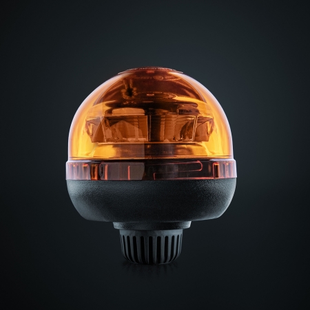 Strands Big Energy Roterende Varsellys Oransje Linse Stangmontering i gruppen Billyd / LED-Belysning / LED-lamper / Varsellys hos BRL (872850975)