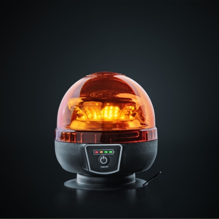Strands Big Energy Bærbar Roterende Varsellampe Oransje Linse i gruppen Billyd / LED-Belysning / LED-lamper / Varsellys hos BRL (872850976)
