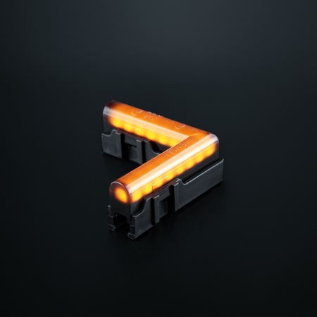 Strands Freedom Dark Line Orange Hörnsidomarkering i gruppen Billyd / LED-Belysning / LED-lamper / Ekstralys hos BRL (872900043)