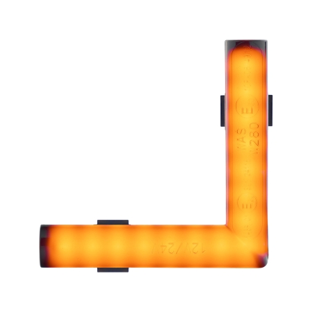 Strands Freedom Dark Line Orange Hörnsidomarkering i gruppen Billyd / LED-Belysning / LED-lamper / Ekstralys hos BRL (872900043)