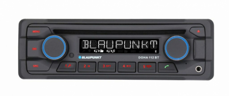 Blaupunkt Doha 112 BT, tålig stereo med Bluetooth och 2 par lågnivå med 4V i gruppen Billyd / Bilstereo / 1-din spiller hos BRL Electronics (872DOHA112)