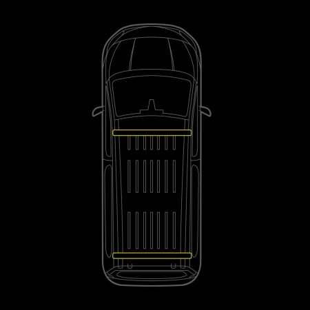 Strands Cruise Light C-Rack, for KIA PV5 i gruppen Billyd / Hva passer i min bil / Kia / PV5 / PV5 2025- hos BRL (872RRS5250200)