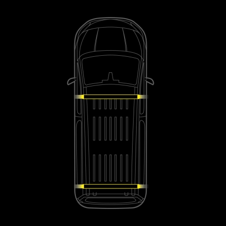 Strands Cruise Light C-Rack, for KIA PV5 i gruppen Billyd / Hva passer i min bil / Kia / PV5 / PV5 2025- hos BRL (872RRS5250240)
