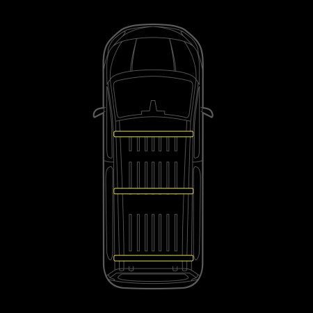 Strands Cruise Light C-Rack, for KIA PV5 i gruppen Billyd / Hva passer i min bil / Kia / PV5 / PV5 2025- hos BRL (872RRS5250300)