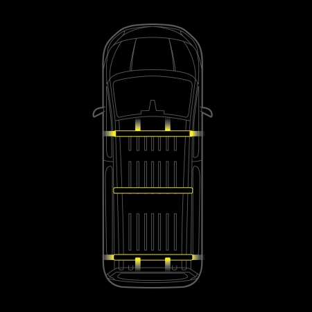 Strands Cruise Light C-Rack, for KIA PV5 i gruppen Billyd / Hva passer i min bil / Kia / PV5 / PV5 2025- hos BRL (872RRS5250344)