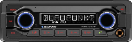Blaupunkt Denver 212 DAB BT, robust bilstereo med Bluetooth & 3 pa