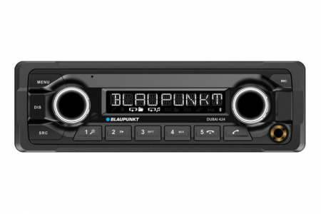 Blaupunkt Dubai 424, robust 24V stereo og 3 par lavnivåutganger i gruppen Tilbehør hos BRL (873DUBAI424)