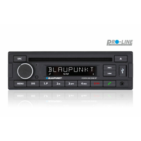Blaupunkt Essen 200 DAB BT, retro bilstereo med Bluetooth, CD og DAB+ i gruppen Billyd / Bilstereo / 1-din spiller hos BRL (873ESSEN200DABBT)