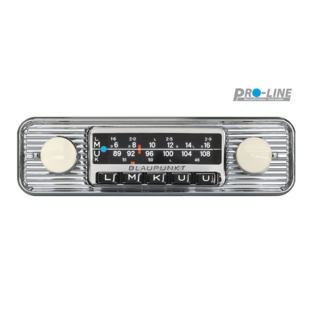 Blaupunkt Frankfurt Stereo Classic, moderne 70-talls retrostereo i gruppen Billyd / Bilstereo / 1-din spiller hos BRL (873FRANKFURTSTEREOCLASS)