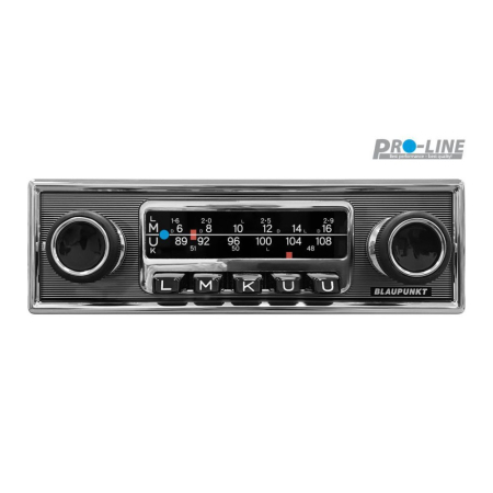 Blaupunkt Frankfurt Stereo MB, moderne 70-talls retrostereo i gruppen Billyd / Bilstereo / 1-din spiller hos BRL (873FRANKFURTSTEREOMB)