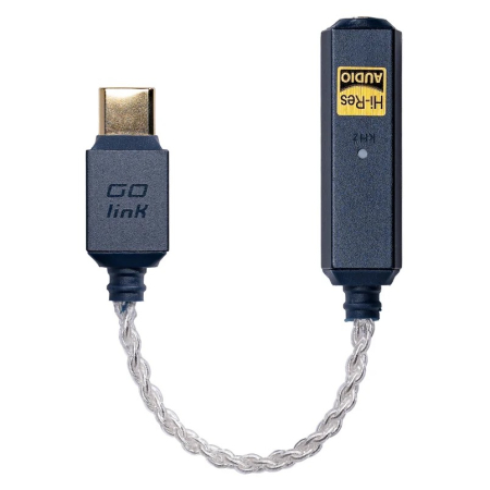 iFi Audio Go Link 2, kompakt hodetelefonforsterker/DAC i gruppen Lyd til hjemmet / Hodetelefoner / Hodetelefonforsterker hos BRL (880GOLINK2)