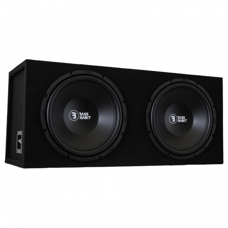 Bass Habit Play 212S, 2x12 tommer lukket basskasse i gruppen Billyd / Bass / Passiv basskasse hos BRL Electronics (890P212S)