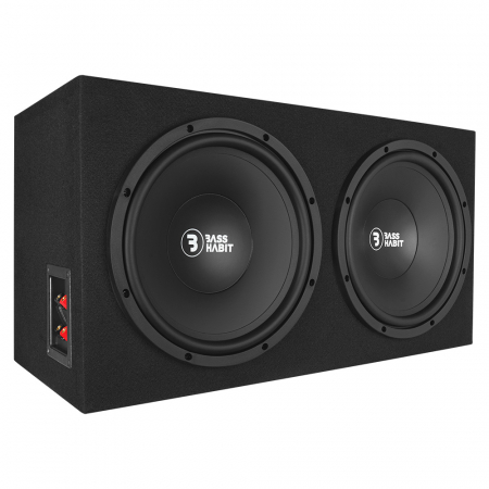 Bass Habit Play PL212, 2x12 tommers portet basskasse i gruppen Billyd / Bass / Passiv basskasse hos BRL Electronics (890PL212)