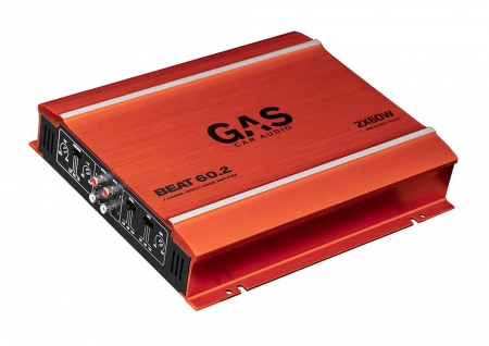GAS BEAT 60.2, 2-kanals forsterker i gruppen Billyd / Forsterker / 2-kanals hos BRL Electronics (900BEAT602)