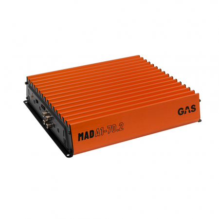 GAS MAD A1-70.2, to-kanals forsterker i gruppen Billyd / Forsterker / 2-kanals hos BRL Electronics (900MADA1702)