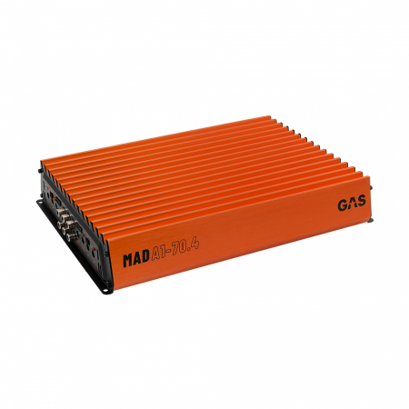 GAS MAD A1-70.4, fire-kanals forsterker i gruppen Billyd / Forsterker / 4-kanals hos BRL Electronics (900MADA1704)