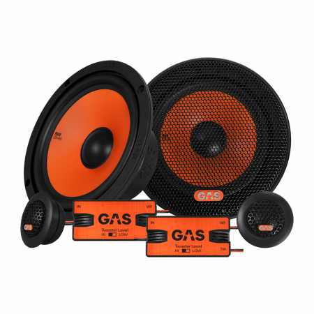 GAS MAD K2-64, 6.5 tommers kitsystem i gruppen Billyd / Bilhøyttalere / Kitsystem hos BRL Electronics (900MADK264)