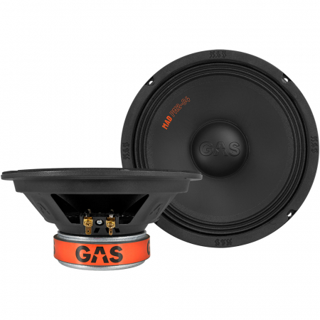 GAS MAD PM2-84, rå 8 tommers mellomtone i gruppen Billyd / Bilhøyttalere / Midbasser/mellomtone hos BRL Electronics (900MADPM284)
