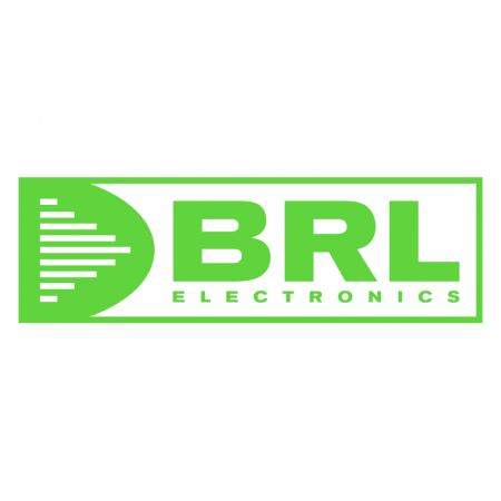 BRL Klistermärke 30x10.5cm - Grön i gruppen Billyd / Tilbehør / Merchandise hos BRL Electronics (90530X105G)