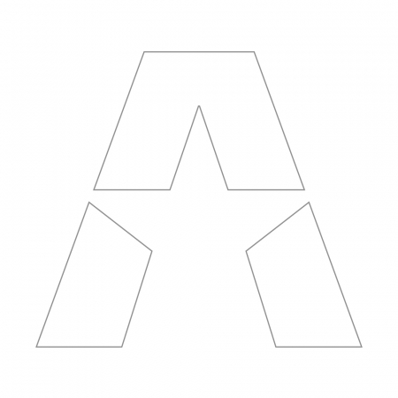 GAS A STAR-klistremerke 15.5x14cm, hvit i gruppen Billyd / Tilbehør / Merchandise hos BRL Electronics (909ASTARCW)