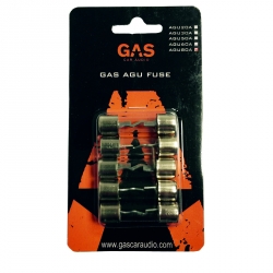 GAS AGU-sikring 80A 5-pakning i gruppen Billyd / Tilbehør / Sikringer hos BRL Electronics (910AGU80A)