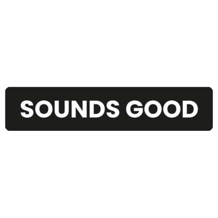 BRL Showplate, Sounds Good i gruppen Billyd / Tilbehør / Merchandise hos BRL (910BRLDEMOSKYLTSG)