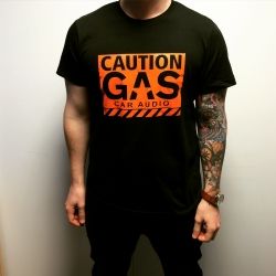 GAS T-skjorte S-XL i gruppen Billyd / Tilbehør / Merchandise hos BRL Electronics (910CAUTION)