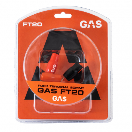 GAS gaffelkabelsko med täckskydd, 20mm² i gruppen Billyd / Forsterker /  /  hos BRL Electronics (910FT20)